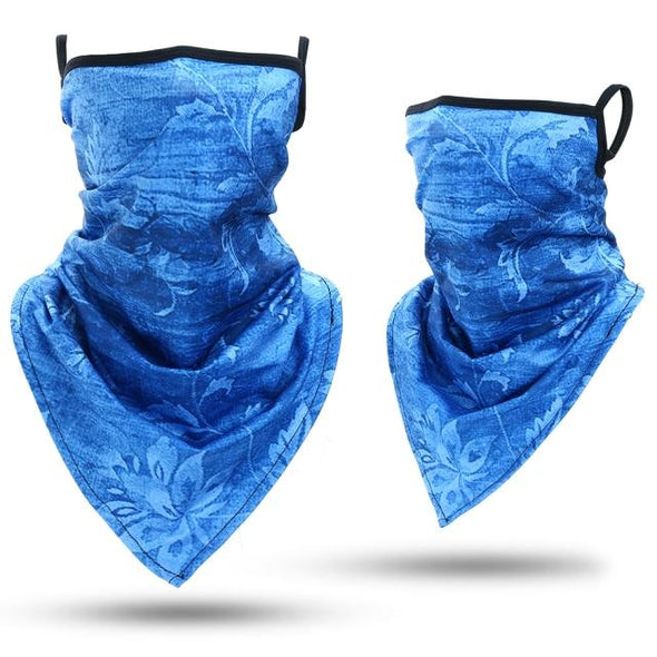 JIUSUYI GLY-E 3D Print Triangle Neckerchief - KNAMAO