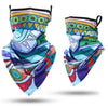 JIUSUYI GLY-E 3D Print Triangle Neckerchief - KNAMAO