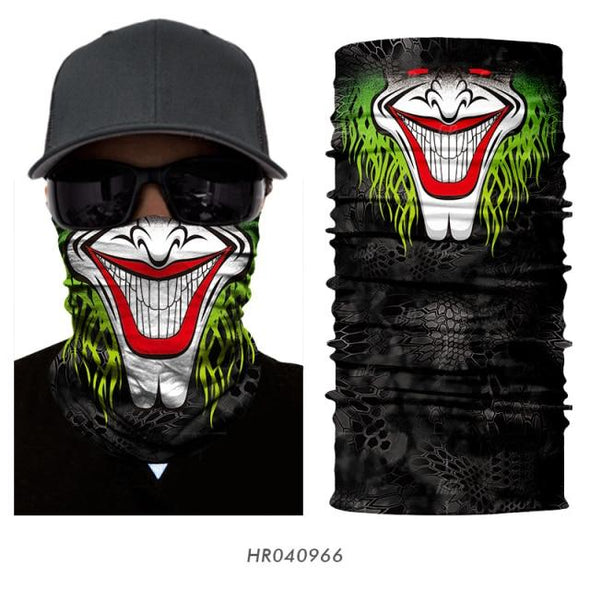 JIUSUYI HR040673-84 Unisex 3D Character Neck Gaiter - KNAMAO