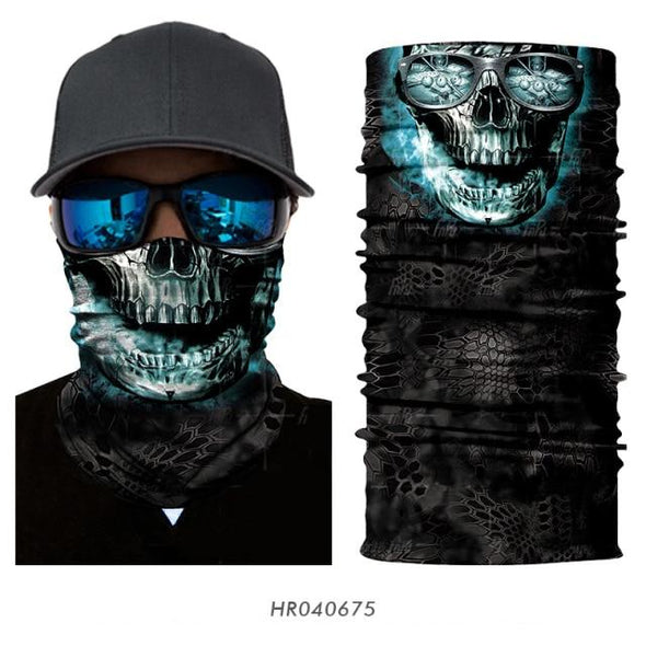 JIUSUYI HR040673-84 Unisex 3D Character Neck Gaiter - KNAMAO