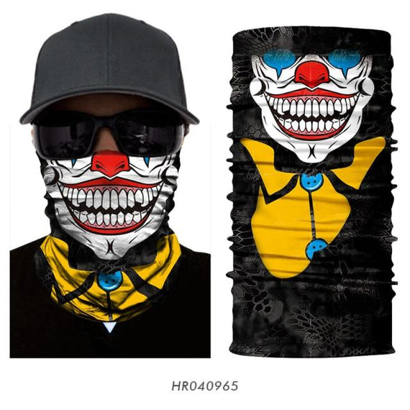 JIUSUYI HR040673-84 Unisex 3D Character Neck Gaiter - KNAMAO