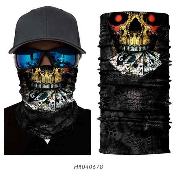 JIUSUYI HR040673-84 Unisex 3D Character Neck Gaiter - KNAMAO