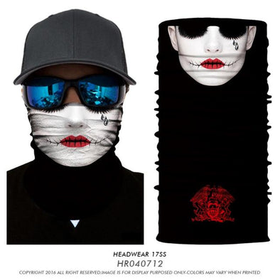 JIUSUYI HR040709 3D Seamless Bandana - KNAMAO