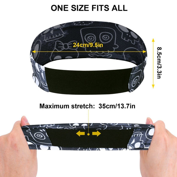 JIUSUYI JH-0 Unisex Stylish Headband - KNAMAO