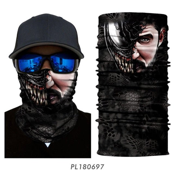 JIUSUYI JPL180514 Breathable Venom Series Neck Gaiter - KNAMAO