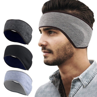 JIUSUYI JSY-8HB-A38 Winter Fleece Unisex Headbands - KNAMAO