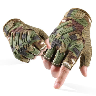 JIUSUYI JSY-B53 Tactical Fingerless Gloves - KNAMAO
