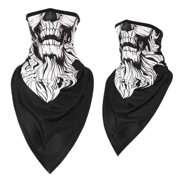 JIUSUYI JSY-DSA-B 3D Skull Half Face Mask - KNAMAO