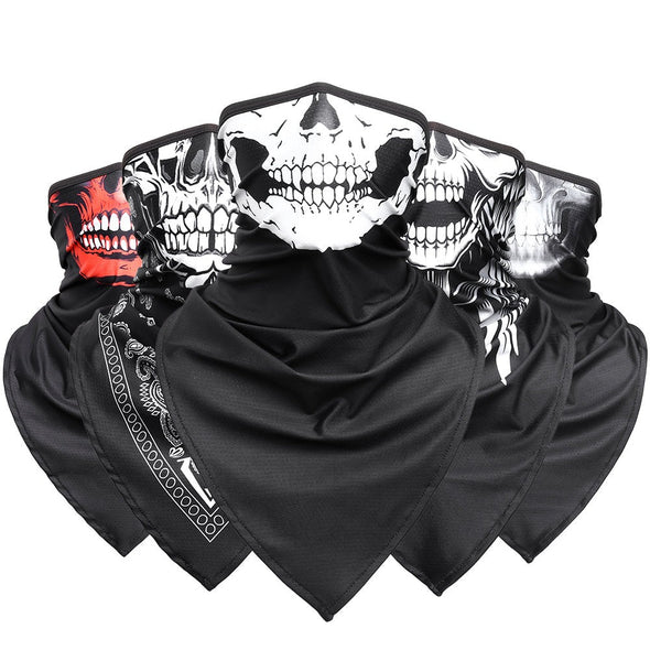 JIUSUYI JSY-DSA-B 3D Skull Half Face Mask - KNAMAO