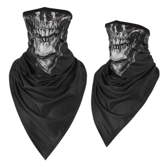 JIUSUYI JSY-DSA-B 3D Skull Half Face Mask - KNAMAO
