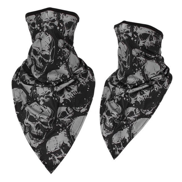 JIUSUYI JSY-DSA-B 3D Skull Half Face Mask - KNAMAO