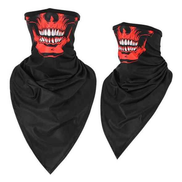 JIUSUYI JSY-DSA-B 3D Skull Half Face Mask - KNAMAO