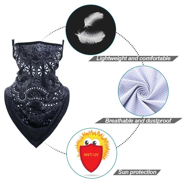 JIUSUYI JSY-GLY 3D Printed Bandana - KNAMAO