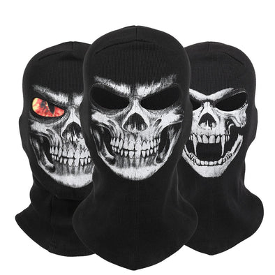 JIUSUYI JSY-Grim 3D Skull Ghost Full Face Balaclava - KNAMAO