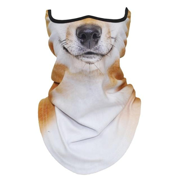 JIUSUYI JSY- MBC Unisex 3D Animal Neck Gaiter - KNAMAO