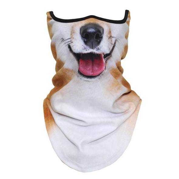 JIUSUYI JSY- MBC Unisex 3D Animal Neck Gaiter - KNAMAO