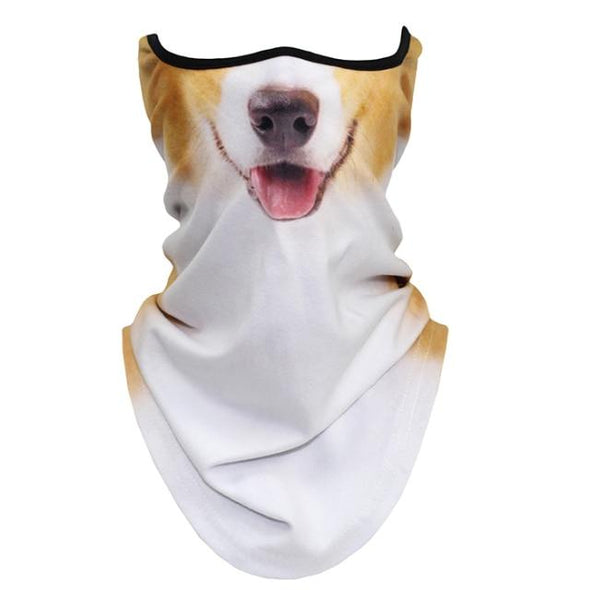 JIUSUYI JSY- MBC Unisex 3D Animal Neck Gaiter - KNAMAO