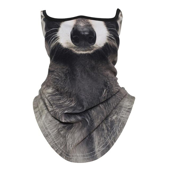JIUSUYI JSY- MBC Unisex 3D Animal Neck Gaiter - KNAMAO