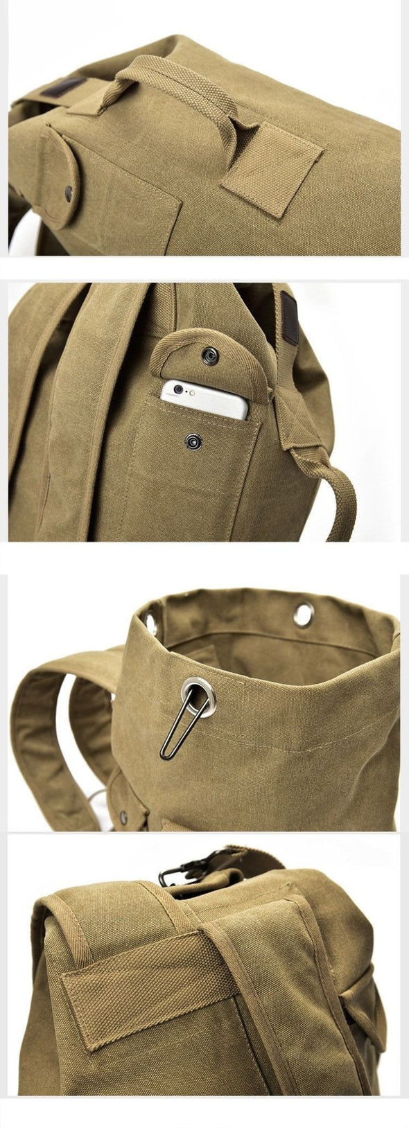 Kendome XA208WD Army Duffel Backpack | KNAMAO.