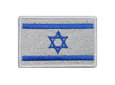 KNAMAO Israel Flag Tactical Embroidery Patch Blue | KNAMAO.