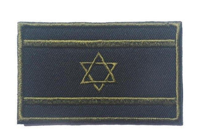 KNAMAO Israel Flag Tactical Embroidery Patch Green | KNAMAO.