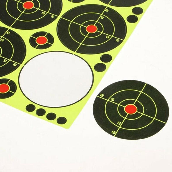 KNAMAO Reactive 3 Inch Splatter Paper Target 10Pcs | KNAMAO.