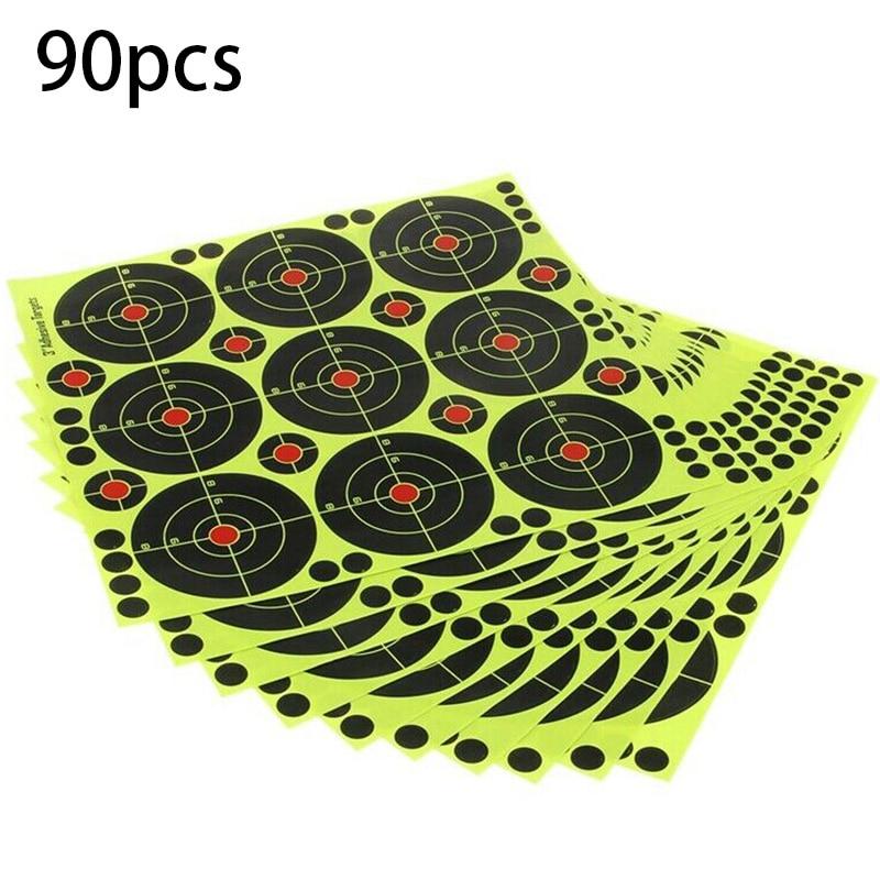 KNAMAO Reactive 3 Inch Splatter Paper Target 10Pcs