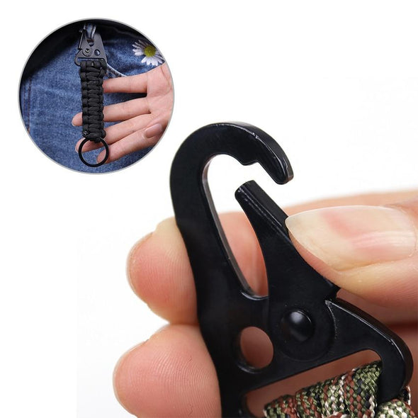 KNAMAO Tactical Paracord Key Ring Pendant - 1Pc - KNAMAO