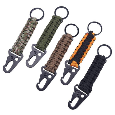 KNAMAO Tactical Paracord Key Ring Pendant - 1Pc - KNAMAO