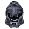 LEJUNJIE Airsoft Tactical Military Full Face Mask Helmet Black | KNAMAO.