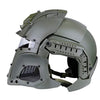 LEJUNJIE Airsoft Tactical Military Full Face Mask Helmet Olive Drab | KNAMAO.