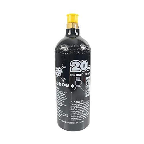 Maddog 20 Oz Refillable Aluminum CO2 Paintball Tank Black | KNAMAO.