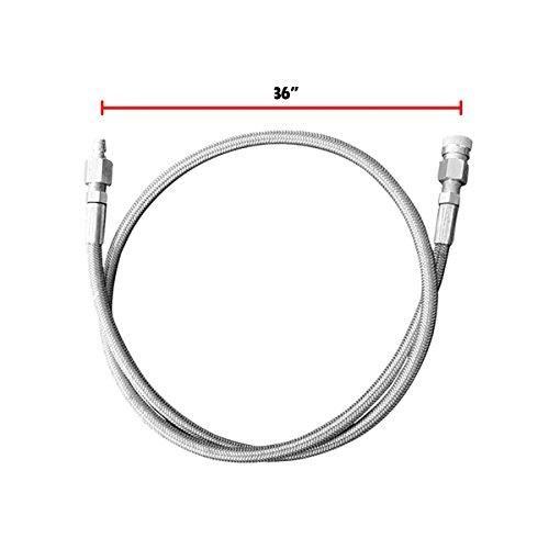 Maddog Paintball Fill Whip Hose Extension PCP Stainless-Steel | KNAMAO.