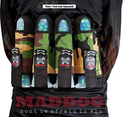 Maddog Paintball Harness 4-Pod Camo | KNAMAO.