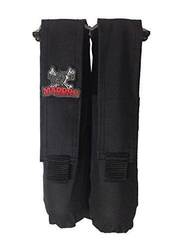 Maddog Paintball Harness Pod Pack 2-Pod with Adjustable Belt Black | KNAMAO.