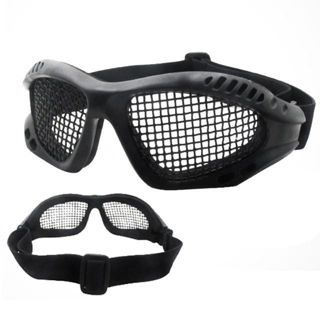 Outgeek Airsoft Mask Full Face Mask with Steel Mesh