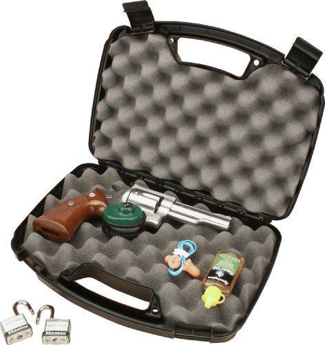 MTM Single Handgun Case for up to 6-Inch Revolver Black | KNAMAO.