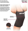 Mueller Multi-Sport Knee Pads Pair Black Unisize | KNAMAO.