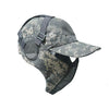 NO B Tactical Foldable Mesh Mask with Ear Protection for Airsoft Paintball with Baseball Cap ACU | KNAMAO.