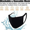 N&X Mouth Mask Black 2 PCS | KNAMAO.