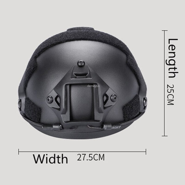 OBAOLAY KH-013 Airsoft Tactical Fast Helmet ABS - KNAMAO