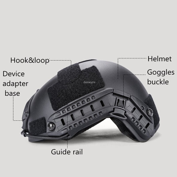 OBAOLAY KH-013 Airsoft Tactical Fast Helmet ABS - KNAMAO