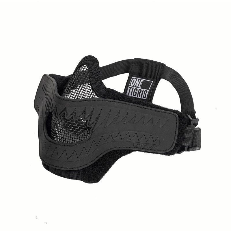 Outgeek Airsoft Mask Full Face Mask with Steel Mesh