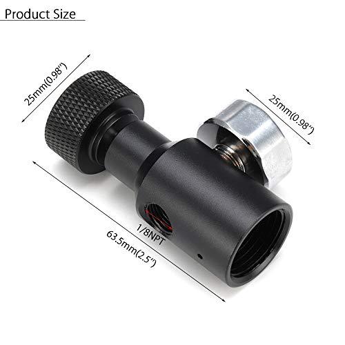 Outdoor Guy CO2 Adapter Fill Station Remote On/Off ASA 1500PSI Mini Gauge | KNAMAO.