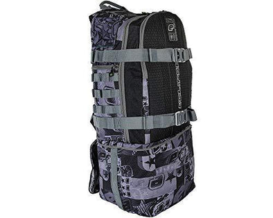 Planet Eclipse GX2 Expand Backpack Gear Bag Estar-Retro-Black-Grey | KNAMAO.