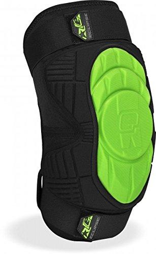 Planet Eclipse Paintball Knee Pads HD Core Black-Lime | KNAMAO.