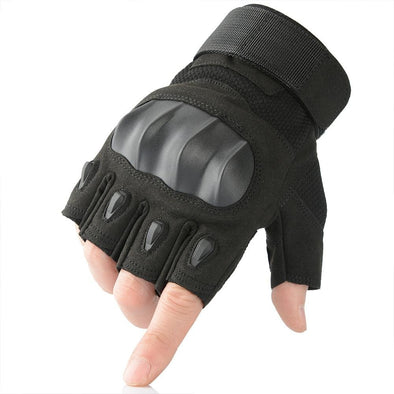 JIUSUYI A18 Tactical Fingerless Gloves