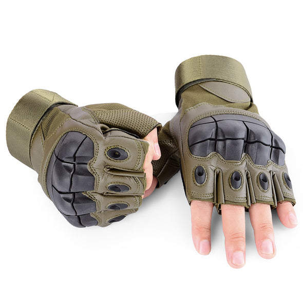 JIUSUYI P10 Tactical Fingerless Gloves