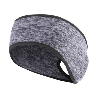 JIUSUYI KU-B-A Winter Ponytail Hole Headband