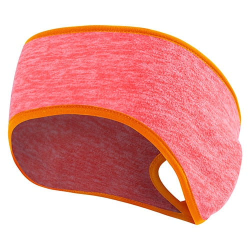 JIUSUYI KU-B-A Winter Ponytail Hole Headband